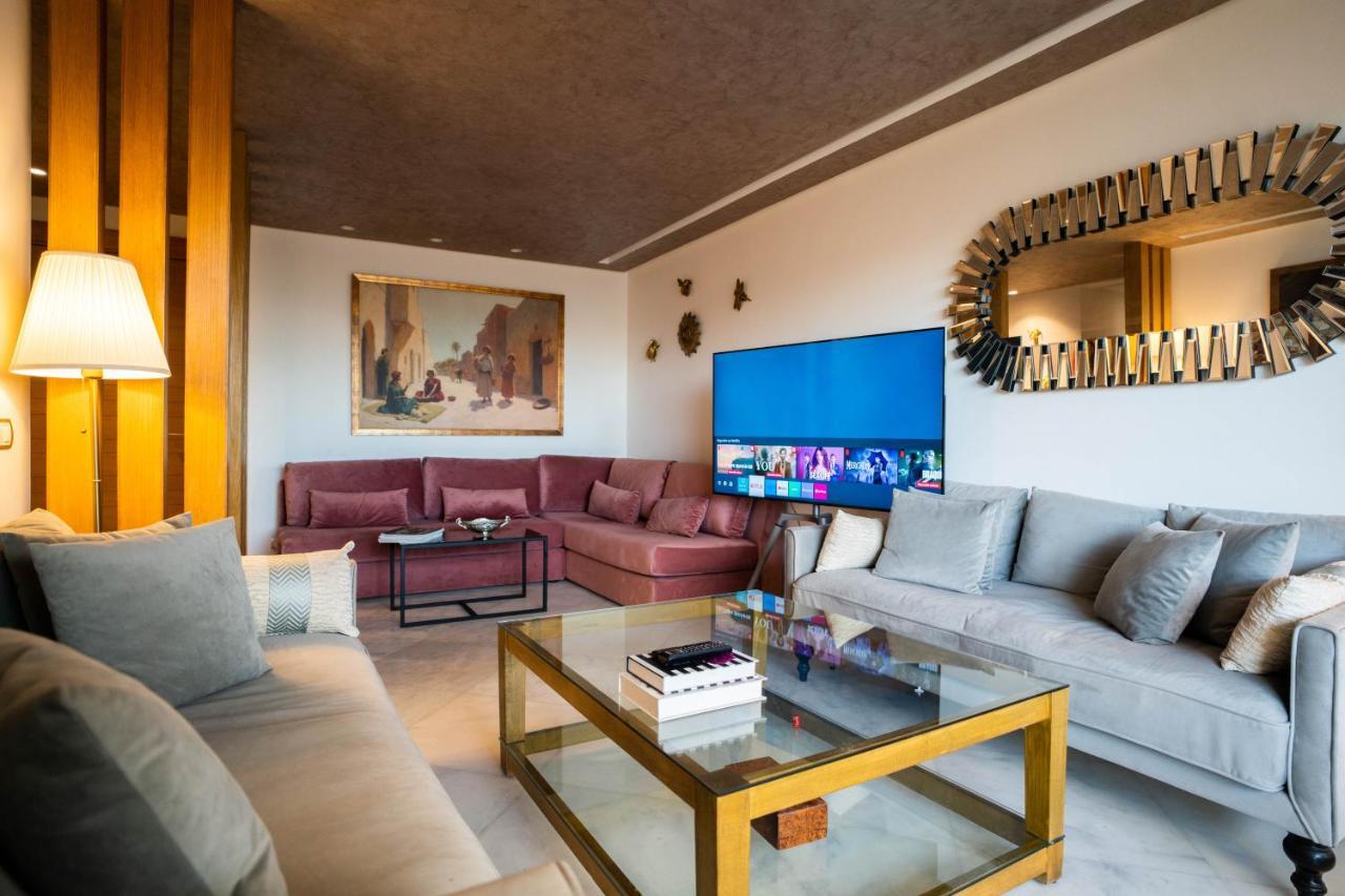 Luxury Golden View In Les Terrasses Danfa Ain Diab Apartment