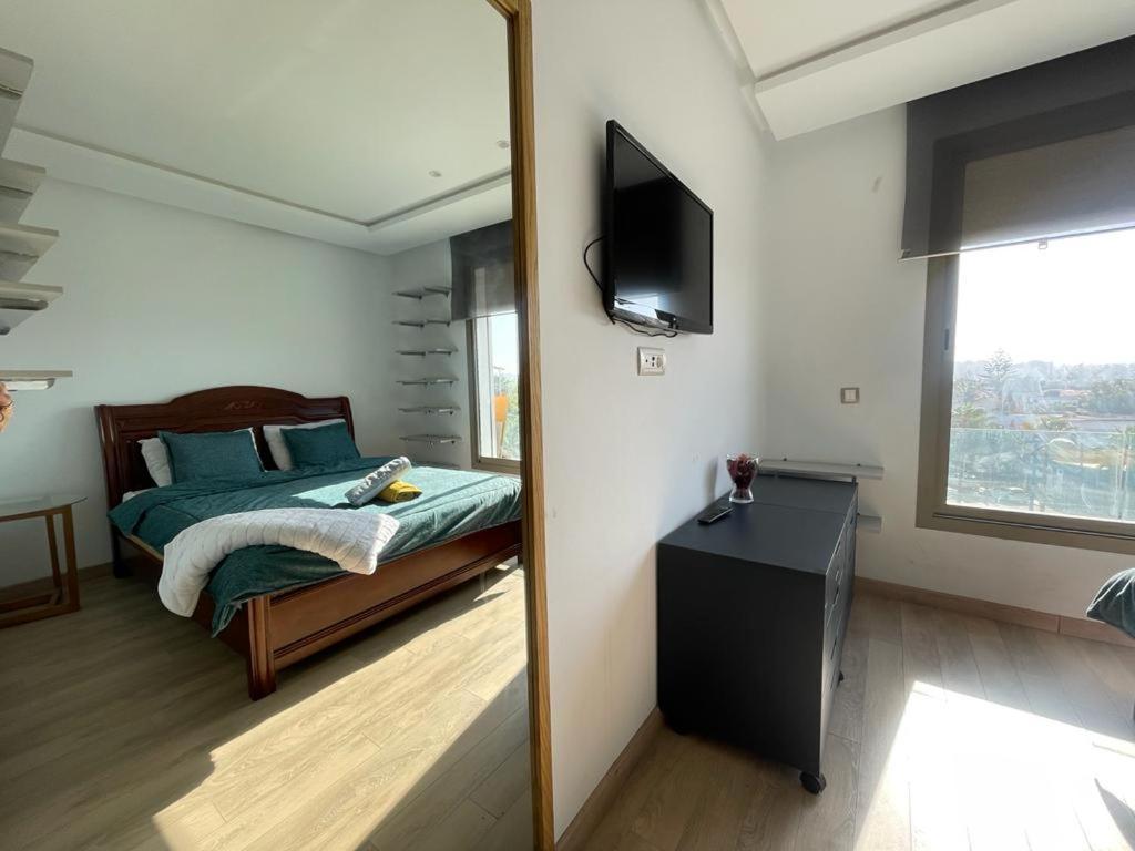 Apartment Luxury Golden View In Les Terrasses Danfa Ain Diab *
